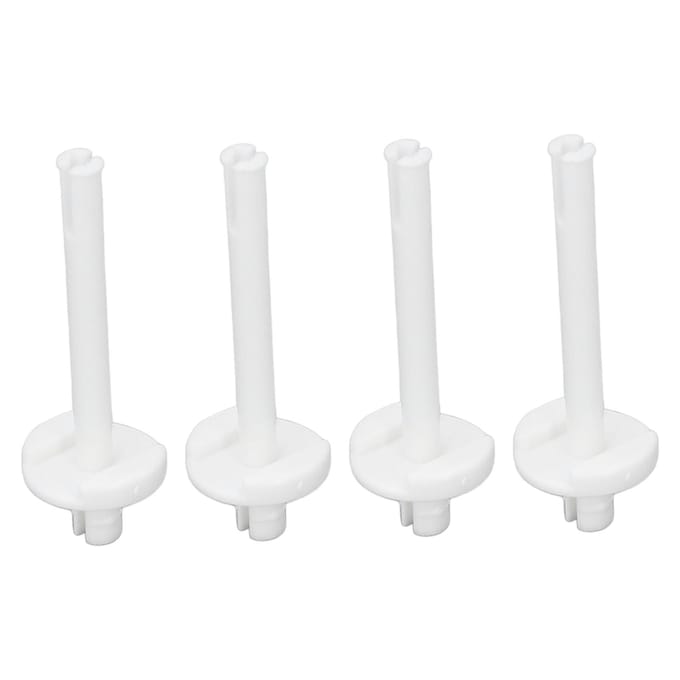 4 Stuks Naaimachine Spoelpen 141000516 Plastic Spoelpen Vervanging voor Thuis white