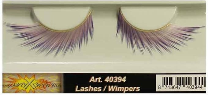 Wimpers - Zachtroze/paars 40394