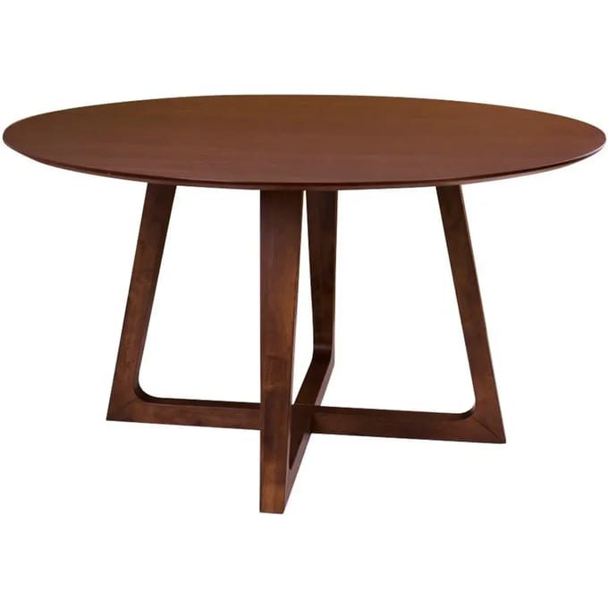 Eettafel met walnootfineer House Nordic Hellerup