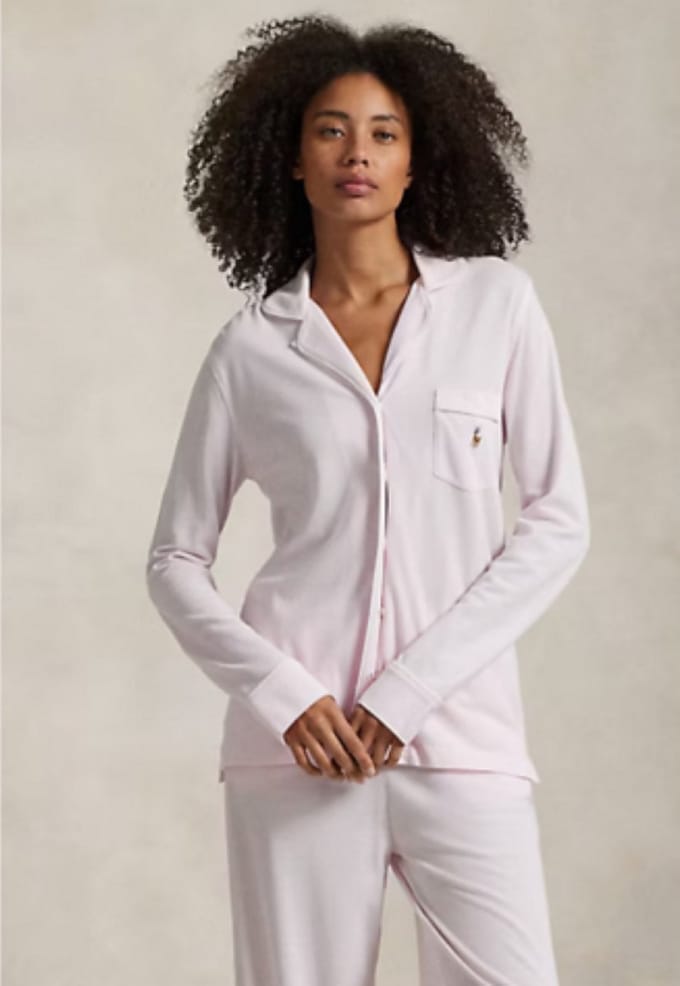 Ralph Lauren, damespyjama, roze, XS