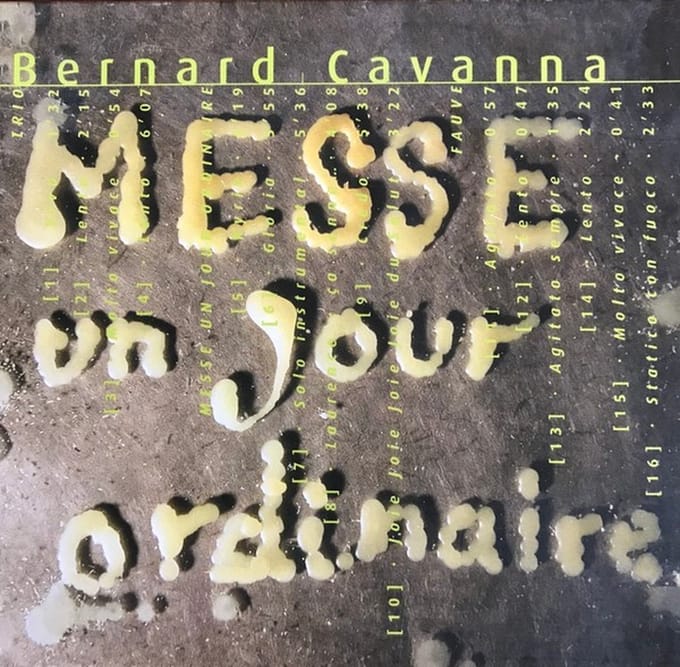 Various Artists - Cavanna: Messe Un Jour Ordinaire (CD)