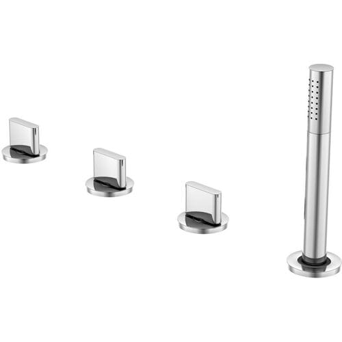 Steinberg Series 170 4-Hole Bath Shower Floor Faucet
