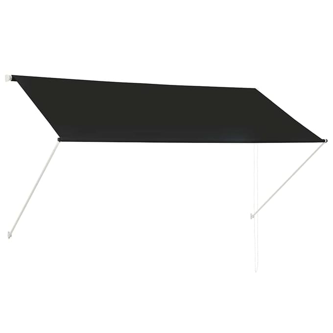 vidaXL - Luifel - uittrekbaar - 250x150 - cm - antraciet