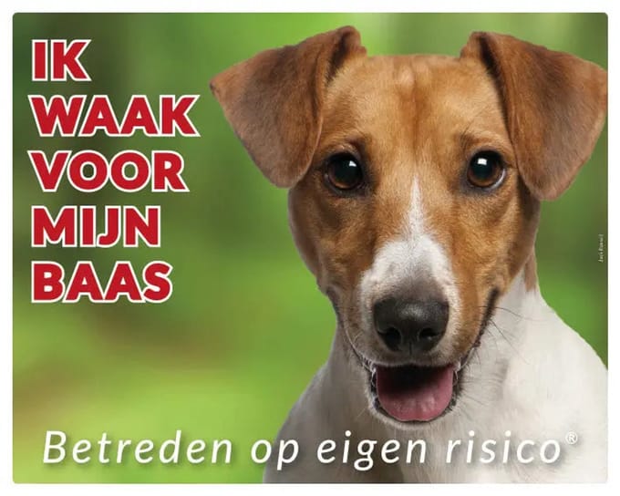Jack Russell Terrier Waakbord