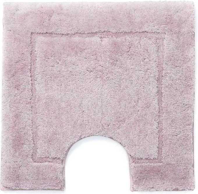 Casilin Orlando Luxe WC-mat - 59 x 59 cm - Met uitsparing - Roze