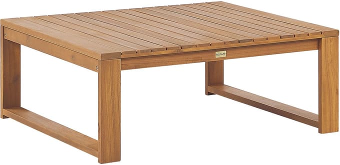 TIMOR II - Salontafel - Lichtbruin - Gecertificeerd Acaciahout