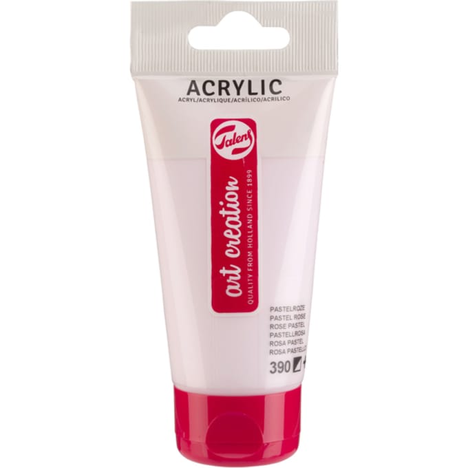Acrylverf Talens Art Creation 390 pastelroze tube à 75ml