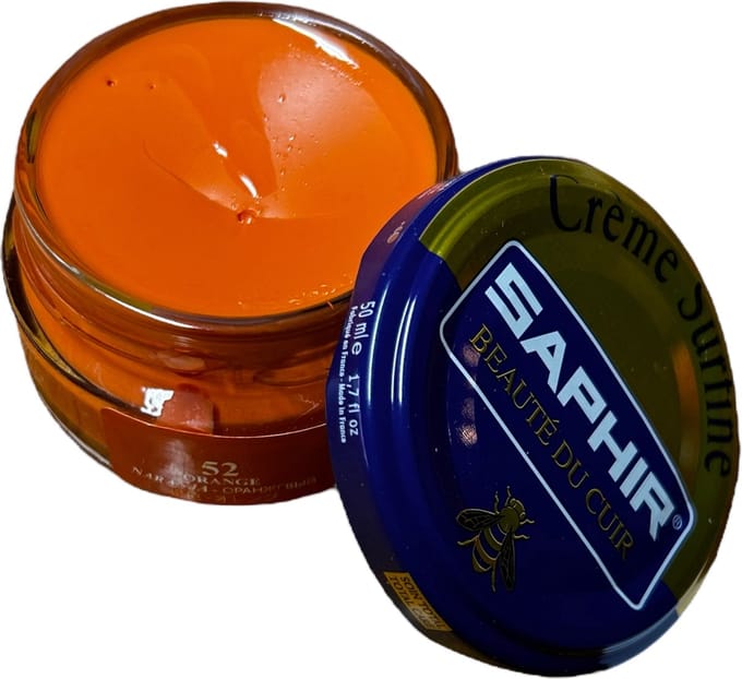 Saphir Creme Surfine (schoenpoets) Oranje