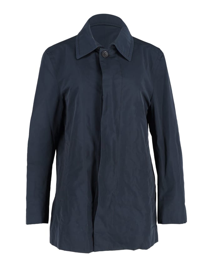 Boss door Hugo Boss Jas in Marineblauwe Polyester