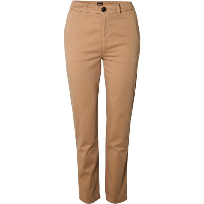 Boss Heren Slanke chino's (Medium Beige)
