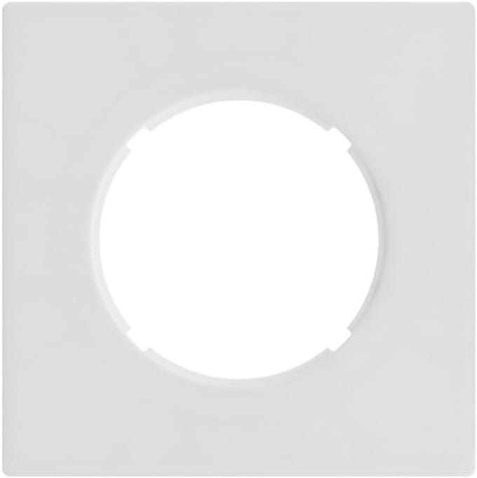 Drukknop Wit - Schakelaar Knop - Verlichting Bediening - Glanzende Afwerking - Inbouw - Wit