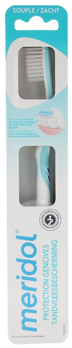 Meridol Zachte Tandenborstel (Kleur : Blauw)