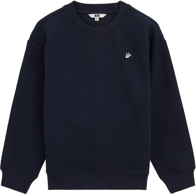 WE Fashion Jongens sweater met structuur en embroidery