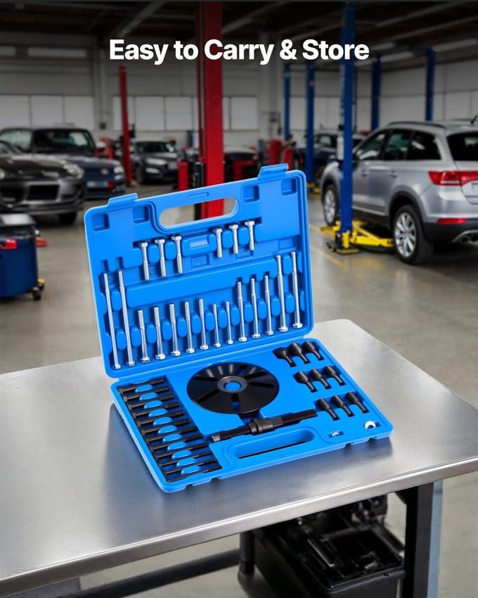 Kit d'outils de retrait et d'installation pour extracteur de volant d'inertie à contrepoids Vilebrequin