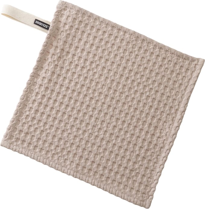 Snoozzz Speendoekje - 100% Zachte Katoen - 30x30cm - Wafel Sand