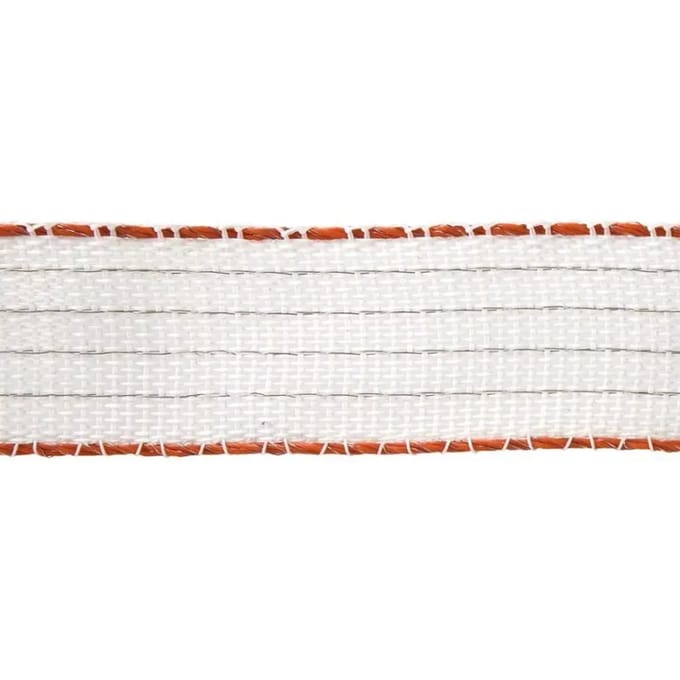 Gallagher TurboStar Lint 40mm wit (200 meter) - Krachtige lint voor zichtbare afrasteringen