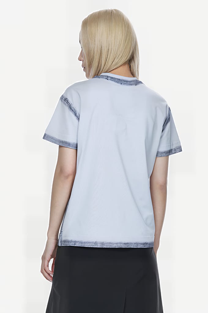 Krakatau Tw79 - T-shirt Light Blue Größe: S | Hemden Outlet | Damen | Blau
