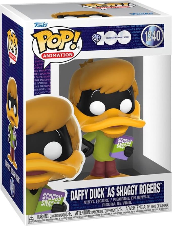 Funko ScoobyDoo Verzamelfiguur POP! Animation Daffy As Shaggy 9 cm Multicolours
