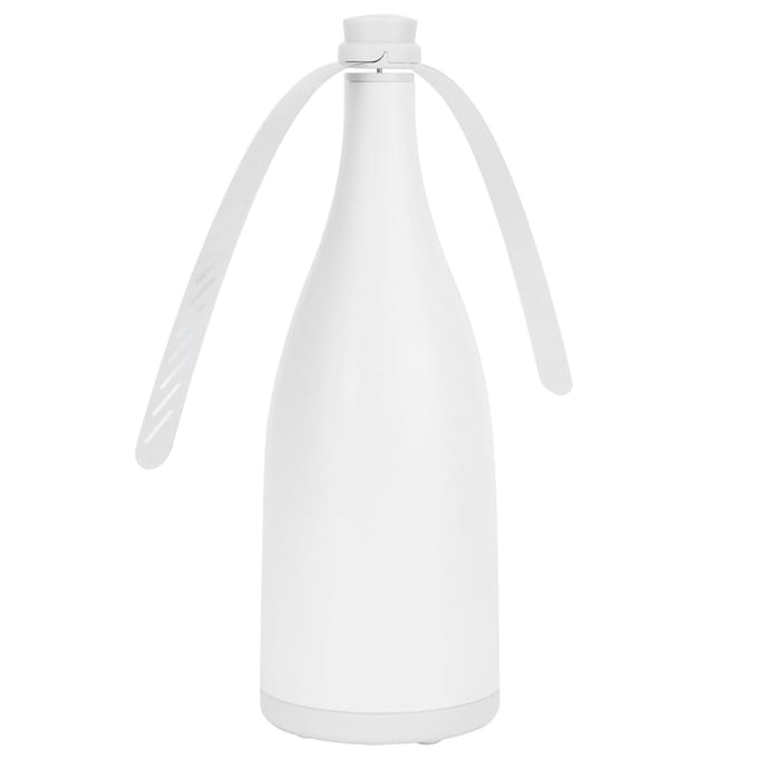 Ventilateur Répulsif Anti-Mouches Multifonctionnel Rotation à 360 Degrés Dispositif Équipement Répulsif Anti-Moustiques white