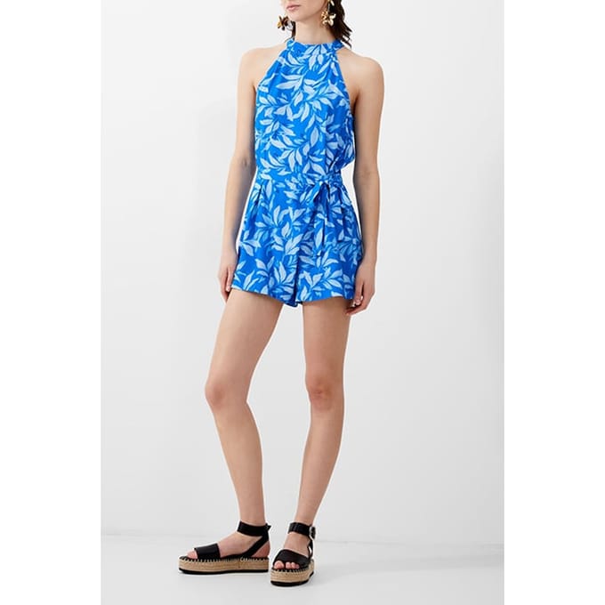 French Connection Avalina Delphine Jumpsuit Blue Taglia: 12 | Tute corte Outlet | Donna | Blu