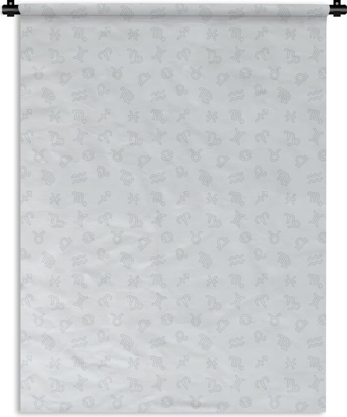 Wandkleed - Wanddoek - Sterrenbeeld - Astrologie - Design - 120x160 cm - Wandtapijt