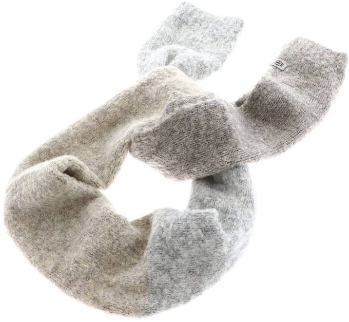 ROECKL sjaal Cosy Bouclé Scarf Multi Grey veelkleurig