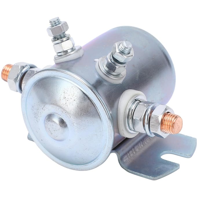 12V Continu Bedrijf Solenoïde 4 Aansluitingen 100AMP Hoge Prestaties 1114208 SAS5203 voor Golfkar