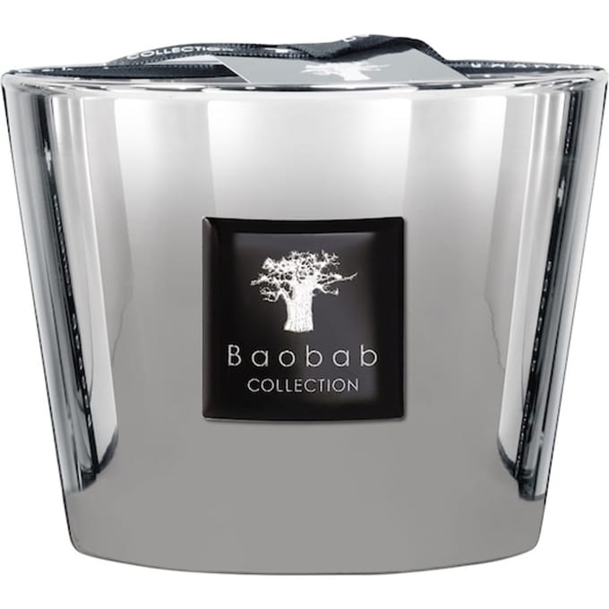 Baobab Collection - Platinum Scented Candle - Luxe Geurkaars 10cm