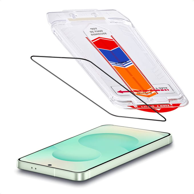 Accezz Screen Protector - Geschikt voor Samsung Galaxy S24 Plus / S25 Plus - Glas Screenprotector met Anti-dust Applicator