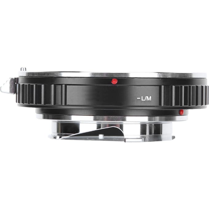 Fikaz Montage Lens Adapter Ring voor Canon EF Mount Lenzen naar voor Leica M Mount Camera black