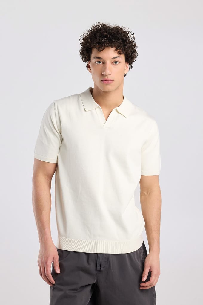 America Today Kaden Ecru Taglia: L | Polo Outlet | Uomo | Marrone