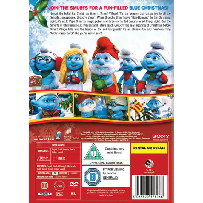 The Smurfs - A Christmas Carol (Import)