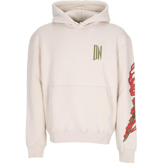 Ryu Dragon Hoodie Beige Herenhoodie