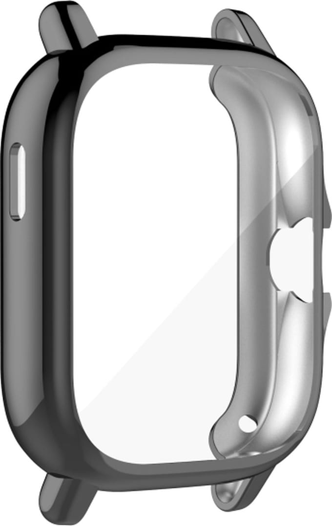 Screenprotector watch case - hoesje - geschikt voor Amazfit GTS 2 - grijs