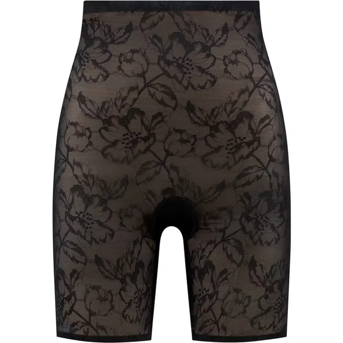 Bye Bra Kanten High Waist Shaping Short Zwart M