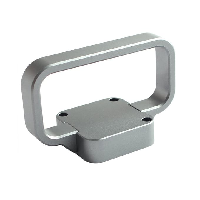 Aluminiumlegering Handgreep Kit Compatibel met Bambu A1 mini 3D-printer Volledig metalen handgreep hoge structurele zilver