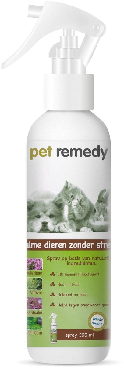 Pet Remedy Spray - Anti stressmiddel - 200 ml