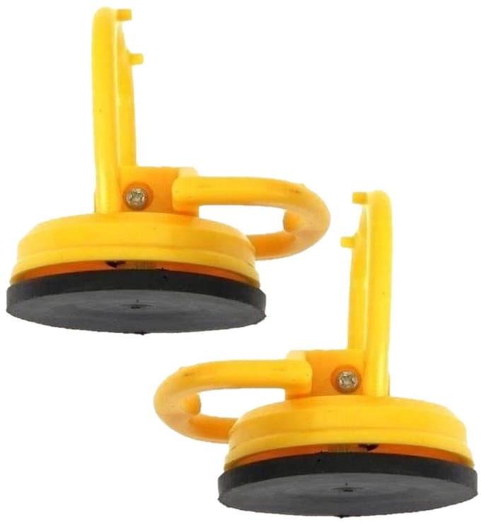 Benson Zuignap - 2x stuks - trekkracht 11 kg - mini - 5,5 cm - vacuüm tilhulp