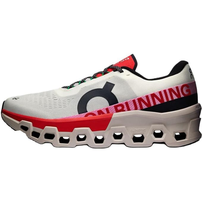 Cloudmonster 2 Ivoor Zilver Rood Heren Sneakers Crème 3ME10122906 44 gray