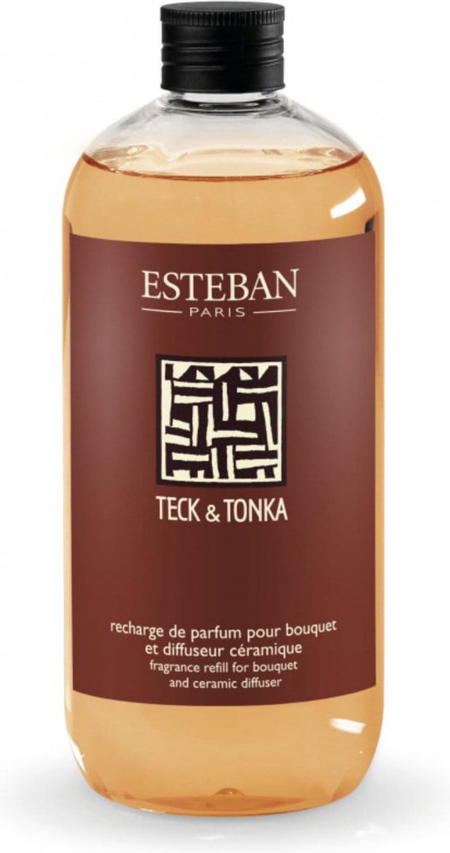 Esteban Classic Teck & Tonka Navulling-500ml
