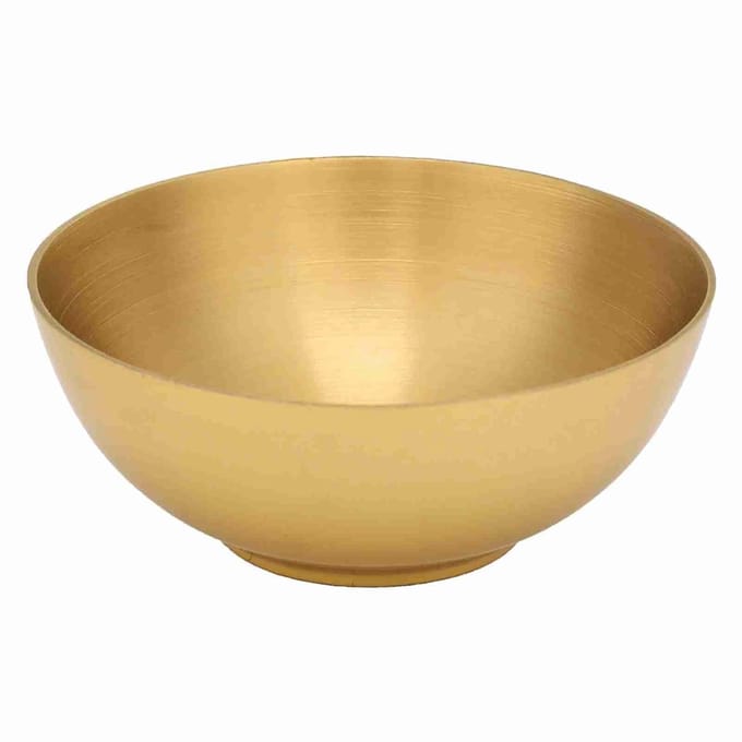 Dailygoods- Offerschaal Messing - Meditatieschaal - Rituele Kom
