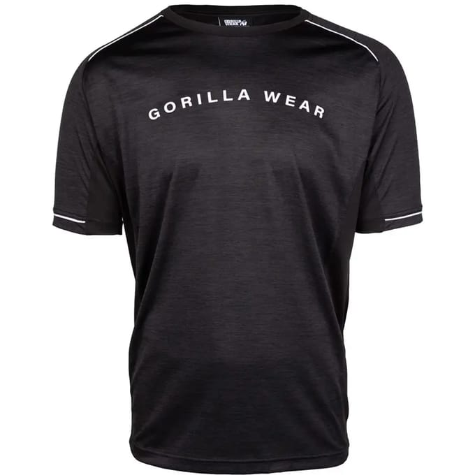 Gorilla Wear Fremont T-shirt - Zwart / Wit - S