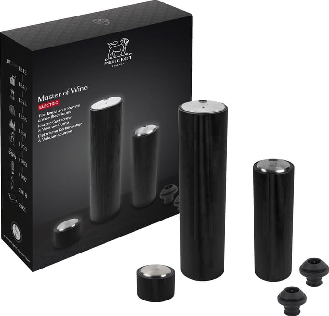 Peugeot Master of Wine geschenkset - Elektrisch