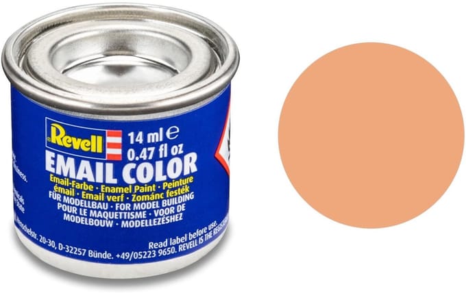 Revell Hobbyverf Enamel verf - #35 Flesh - Matt - Enamel - Verf potje - 14 ml