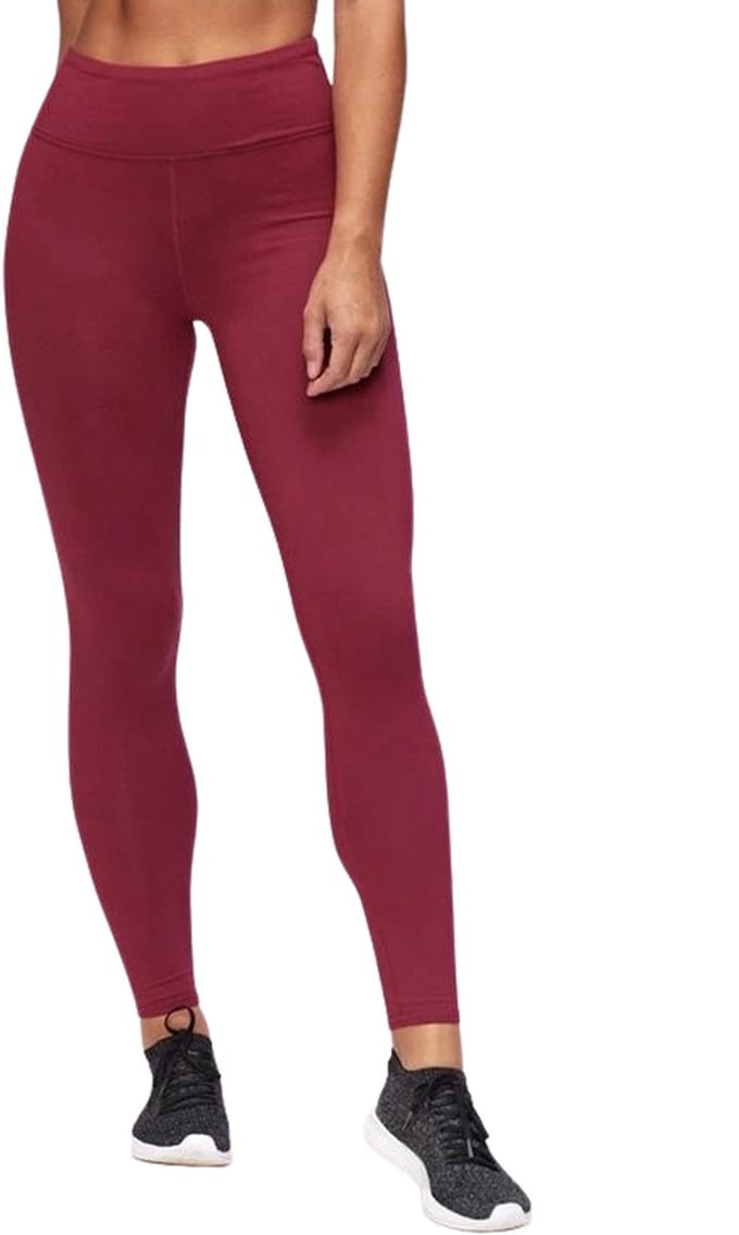 Premium kwaliteit Dames Thermo Fleece Legging - Rood - Maat S/M