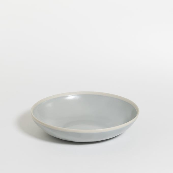 The Table Amsterdam Atelier Pasta bord - Sea Salt - Ø 22,5 cm - Grijs