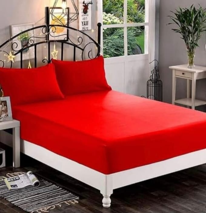 Comfort & Care Apparel | Hoeslaken | 100x200 | Jersey | Rood