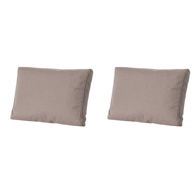 Madison - Lounge Profi-Line Manchester taupe - Ca. 43x73 cm - Set van 2