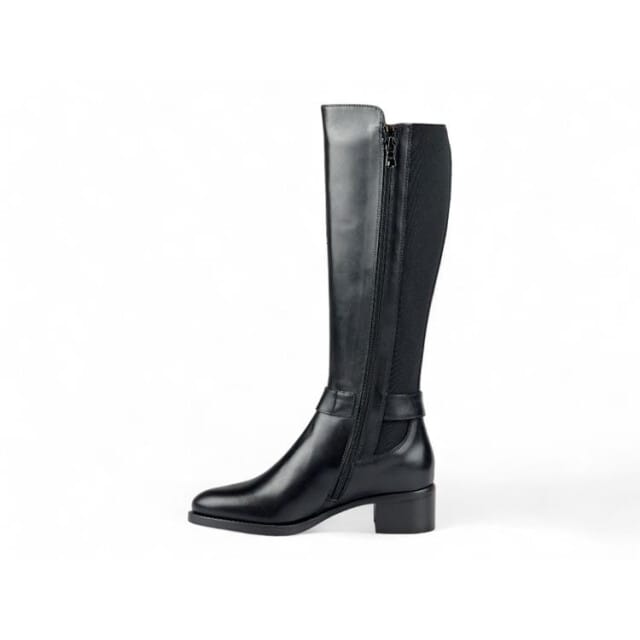 Nero Giardini 11750 Laarzen - Leer - Dames - Zwart - Maat 37