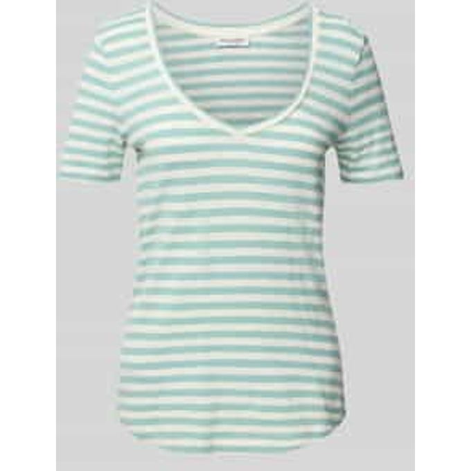 Regular fit T-shirt van puur katoen